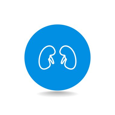 böbrekler tıp simgesi