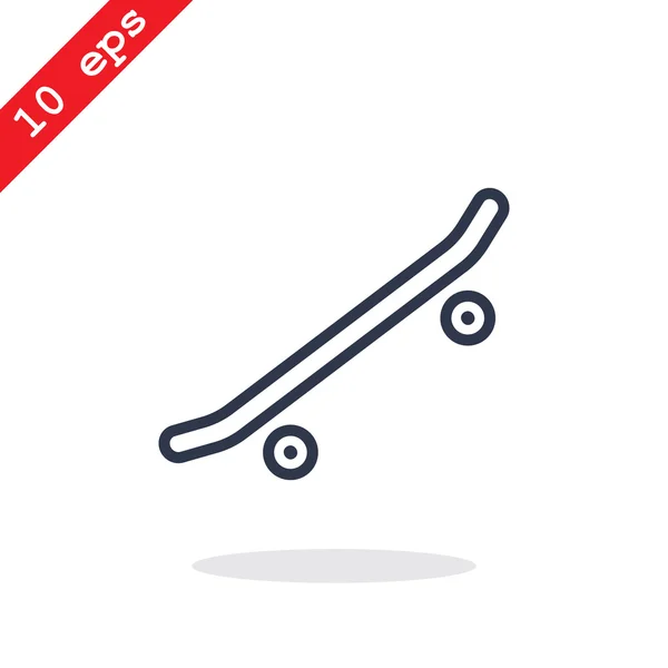 Skate board icon — Stock Vector