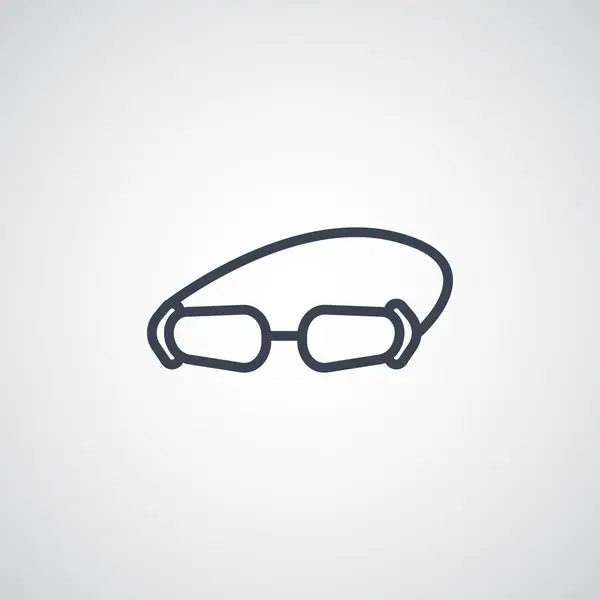 Ícone de óculos acessórios —  Vetores de Stock