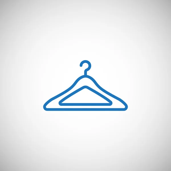 Icône de cintre de vêtements — Image vectorielle