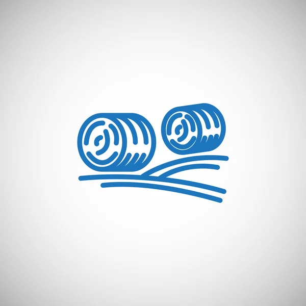 Harvest straws icon — Stock Illustration Harvest straws icon Stock Vector