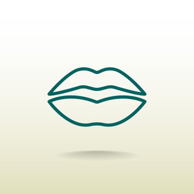 insan dudakları simgesi