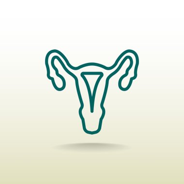 kadın üreme organları simgesi