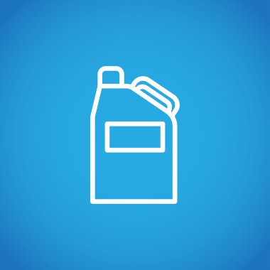 Bidon petrol simgesiyle