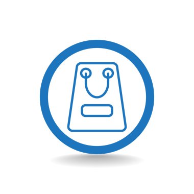 kağıt ambalaj ya da çanta simgesi