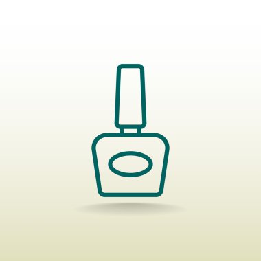 şişe kozmetik şablon simgesi