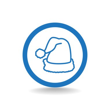 Noel Baba şapka simgesi