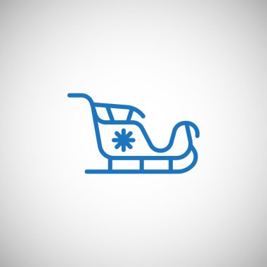 Noel Baba'nın kızağı simgesi