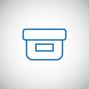 yiyecek kabı simgesi