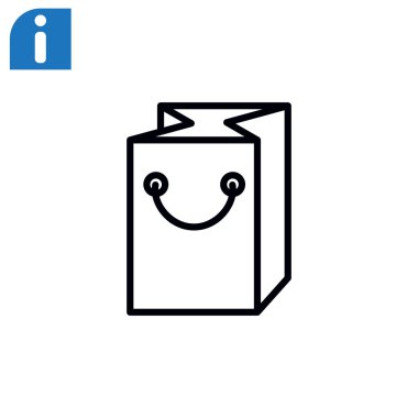 alışveriş çantası simgesi