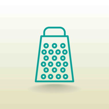 mutfak metal rende simgesi