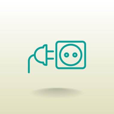 Tak ve soket simgeler