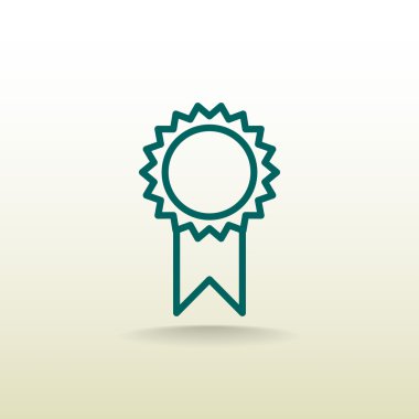 ödül madalya simgesi