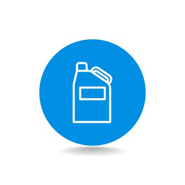 Bidon petrol simgesiyle