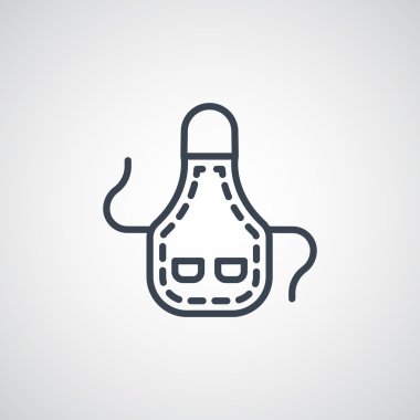 Mutfak önlüğü simgesi