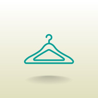 giyim askı simgesi