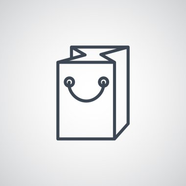 alışveriş çantası simgesi