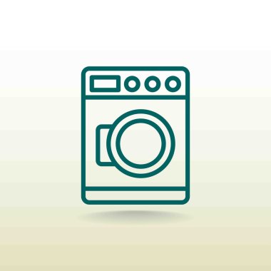çamaşır makinesi simgesi
