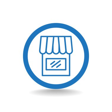 dükkan ya da mağaza simgesi