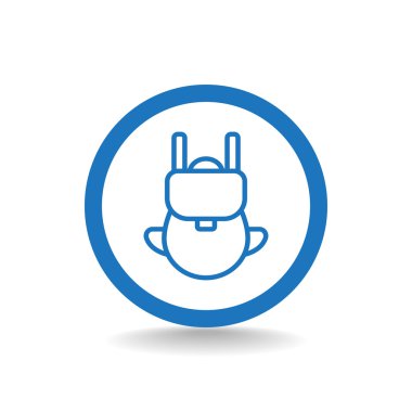 çanta turist web simgesi