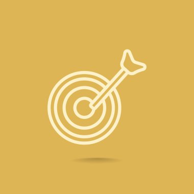 Okçuluk hedef simgesini