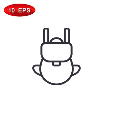 çanta turist web simgesi