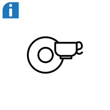 Kahve fincanı işareti simgesi