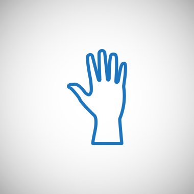 İnsan eli web simgesi