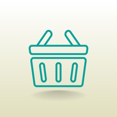 Alışveriş sepeti simgesi