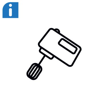 Mutfak karıştırıcı simgesi