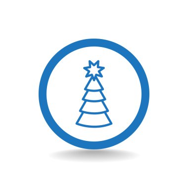 Noel ağacı simgesini