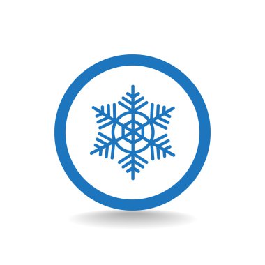 kış kar tanesi simgesi