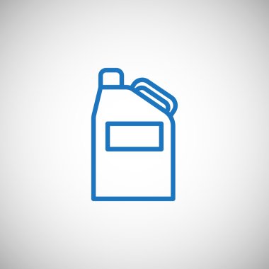 Bidon petrol simgesiyle