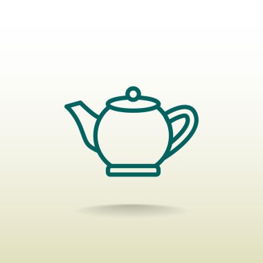 seramik çaydanlık simgesi