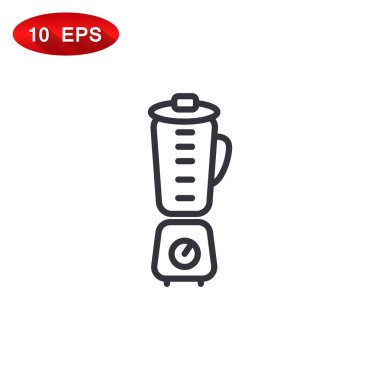 Elektrik blender simgesi.