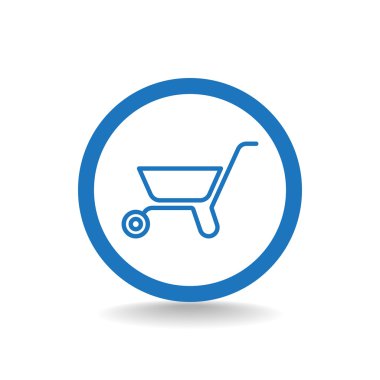 Basit simge el arabası