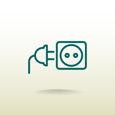 Tak ve soket simgeler