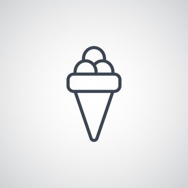 dondurma yemek ikonu