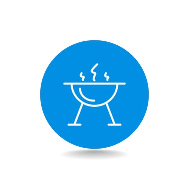 mangal barbekü simgesi