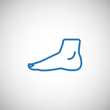 İnsan ayağı simgesi