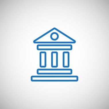 banka binası simgesi