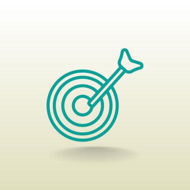 Okçuluk hedef simgesini