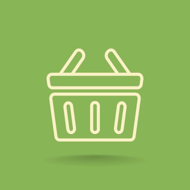 Alışveriş sepeti simgesi