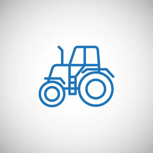 Icono tractor agrícola — Archivo Imágenes Vectoriales