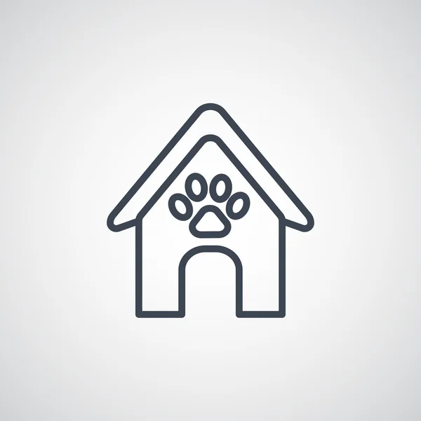 Cabina para perro — Vector de stock