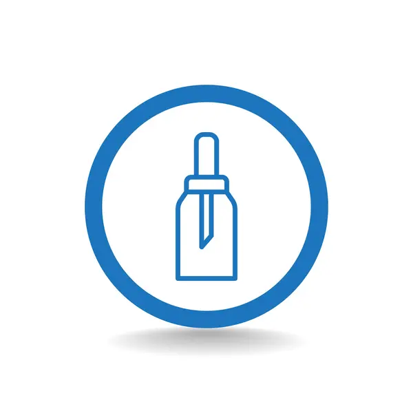Icona gel, schiuma o sapone liquido — Vettoriale Stock