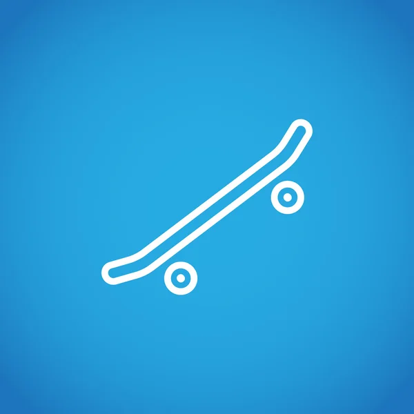 Skate board pictogram — Stockvector