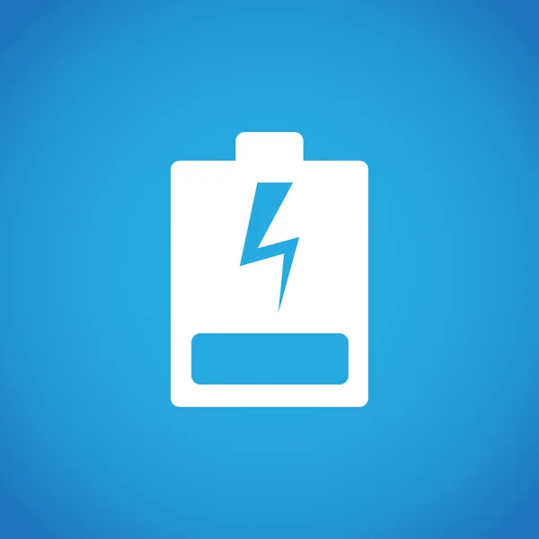 Icono de batería o acumulador — Vector de stock