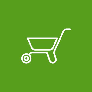 metal el arabası simgesi