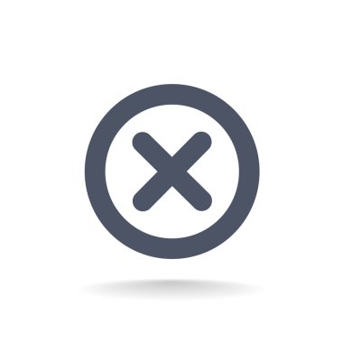 Yanlış işareti simgesi